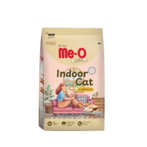 Me-O Gold - อาหารเม็ดแมวเลี้ยงในบ้าน 1.2กก Indoor