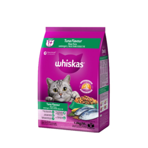 Whiskas - อาหารเม็ดแมว  รสปลาทูน่า 450ก