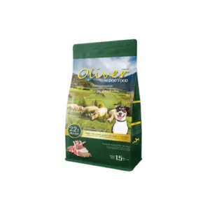 Oliver - โอลิเวอร์ อาหารสุนัข รสแกะและข้าว 1.5kg
